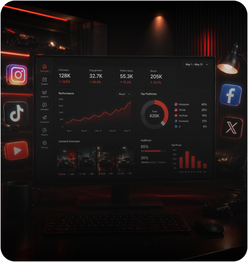 Social Media Account Management